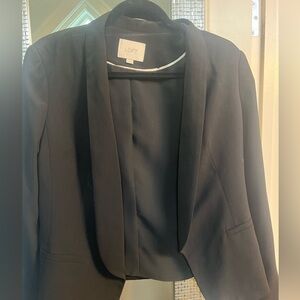 Loft black blazer size 6